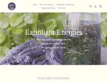 Tablet Screenshot of earthlightenergies.com